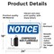 Signmission Compressed Non-Flammable Gas Sign, Vinyl Decal, 24in W x 18in L, 2PK OS-2PACK-NS-D-1824-L-10758 - alternate 4